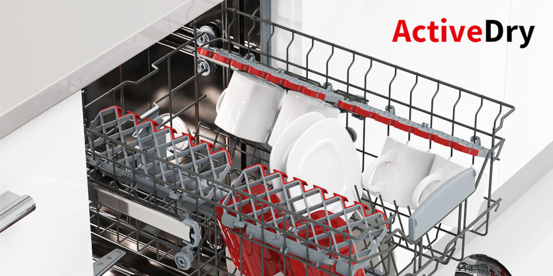 Zmywarka SHARP QW-NS14I49EX-EU Suszenie ActiveDry