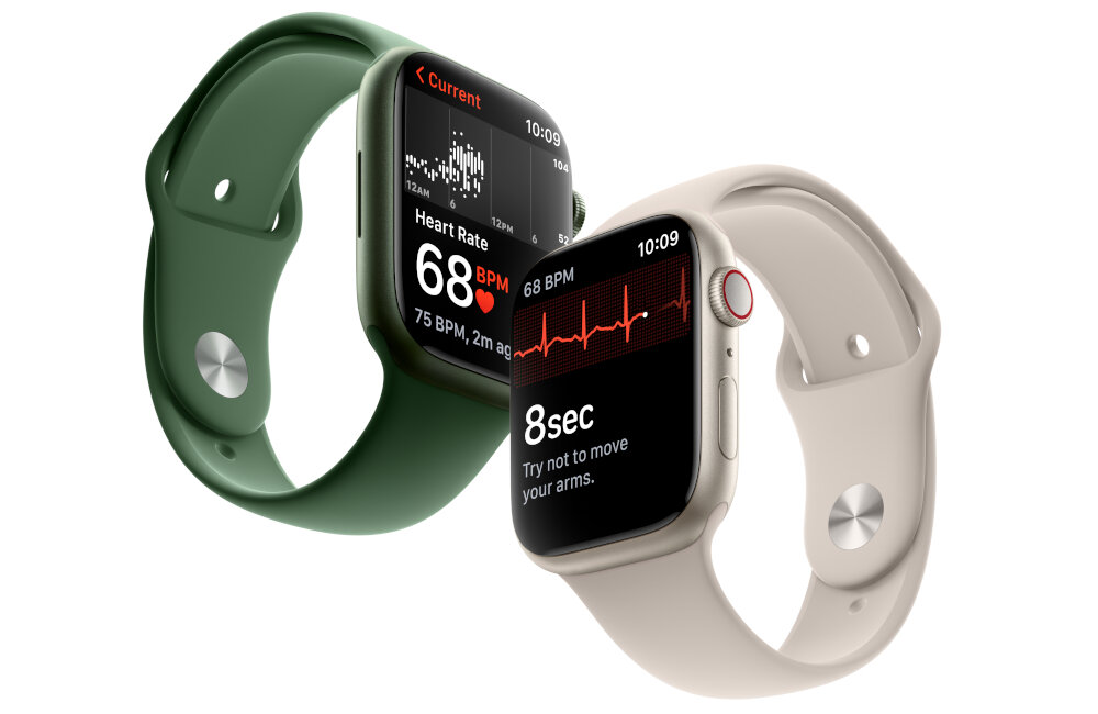 SMARTWATCH APPLE WATCH SERIES 7 ekg nadgarstek