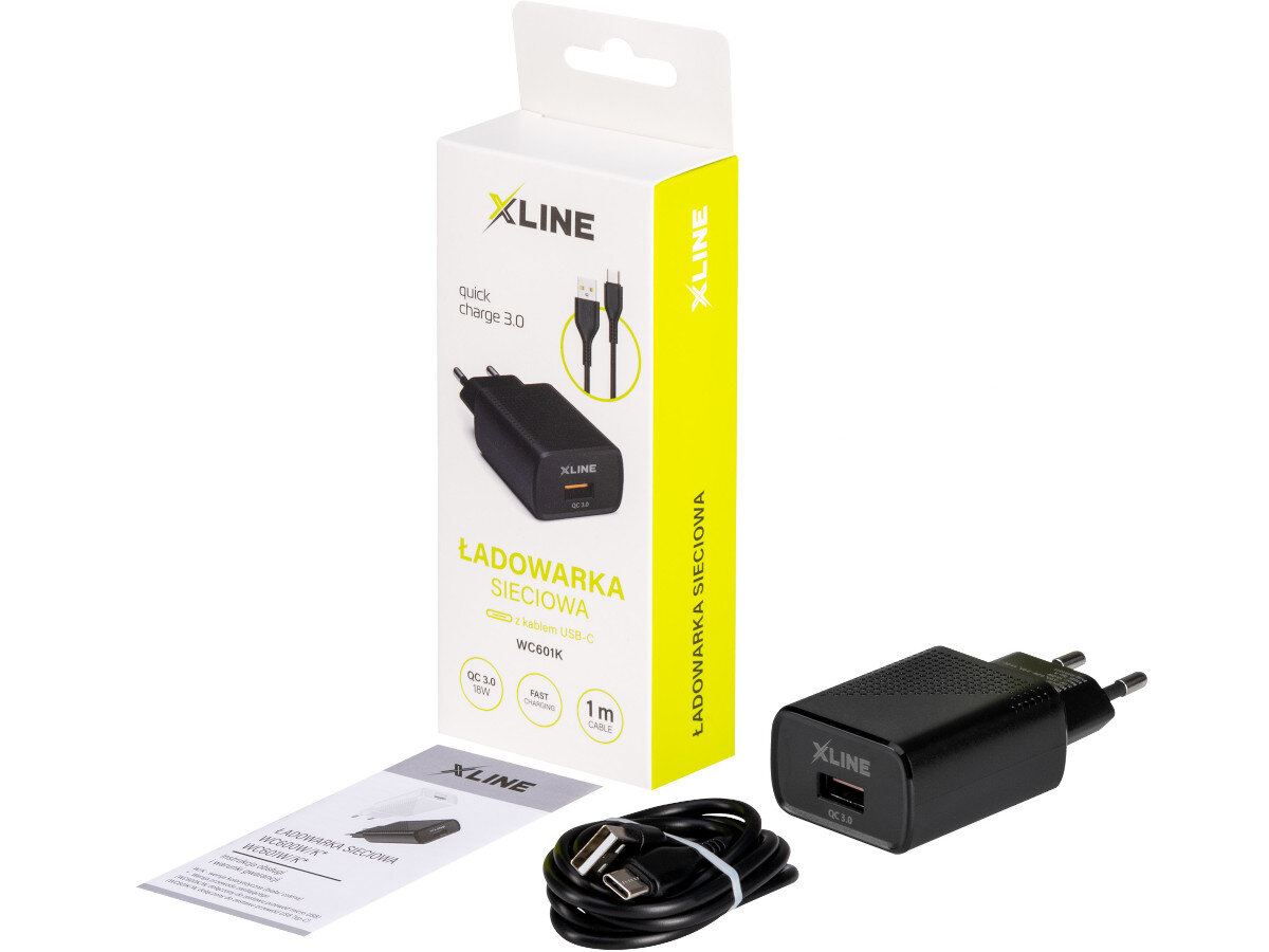 Ladowarka Sieciowa XLINE WC601K 18W czarny