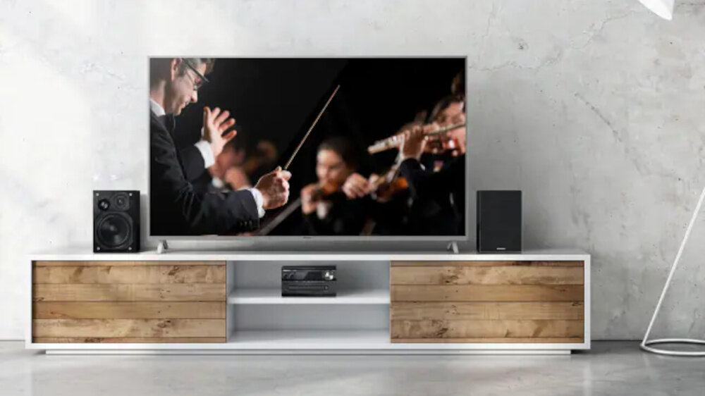Wieża PANASONIC SC-PMX802E-S - podłączenie do telewizora