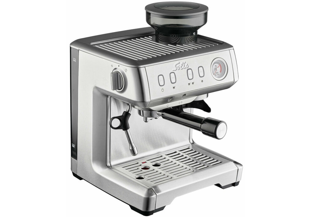 Ekspres SOLIS Grind & Infuse Compact 1018 Srebrny