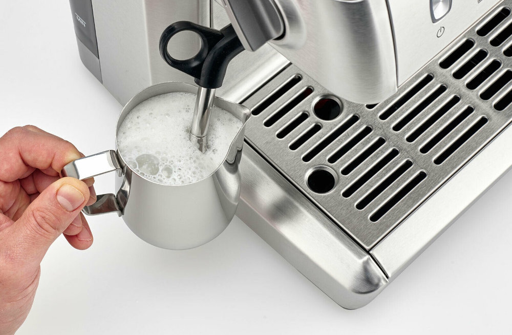 Ekspres SOLIS Grind & Infuse Compact 1018 Srebrny