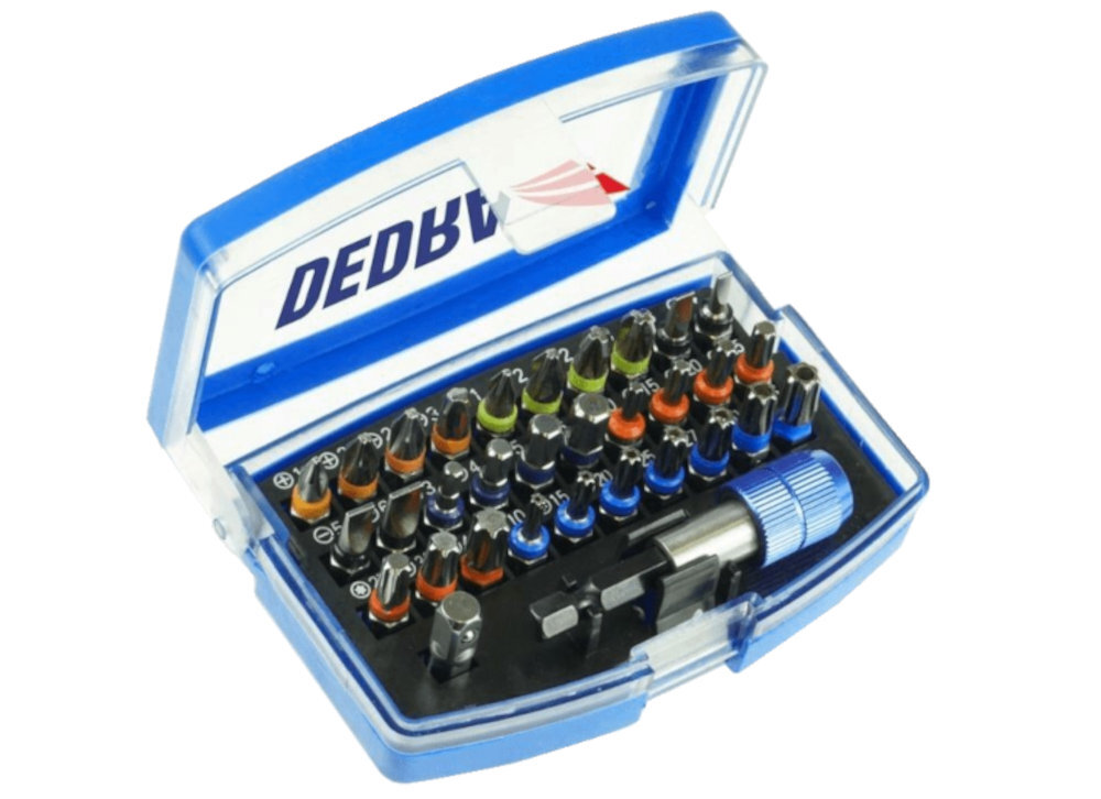 Wiertarko-wkrętarka DEDRA końcówki zestaw