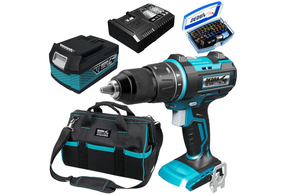 Wiertarko-wkrętarka DEDRA niezwodność konstrukcja