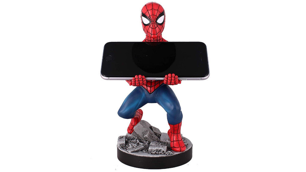 Figurka CABLE GUYS Spider-Man Classic - podstawka