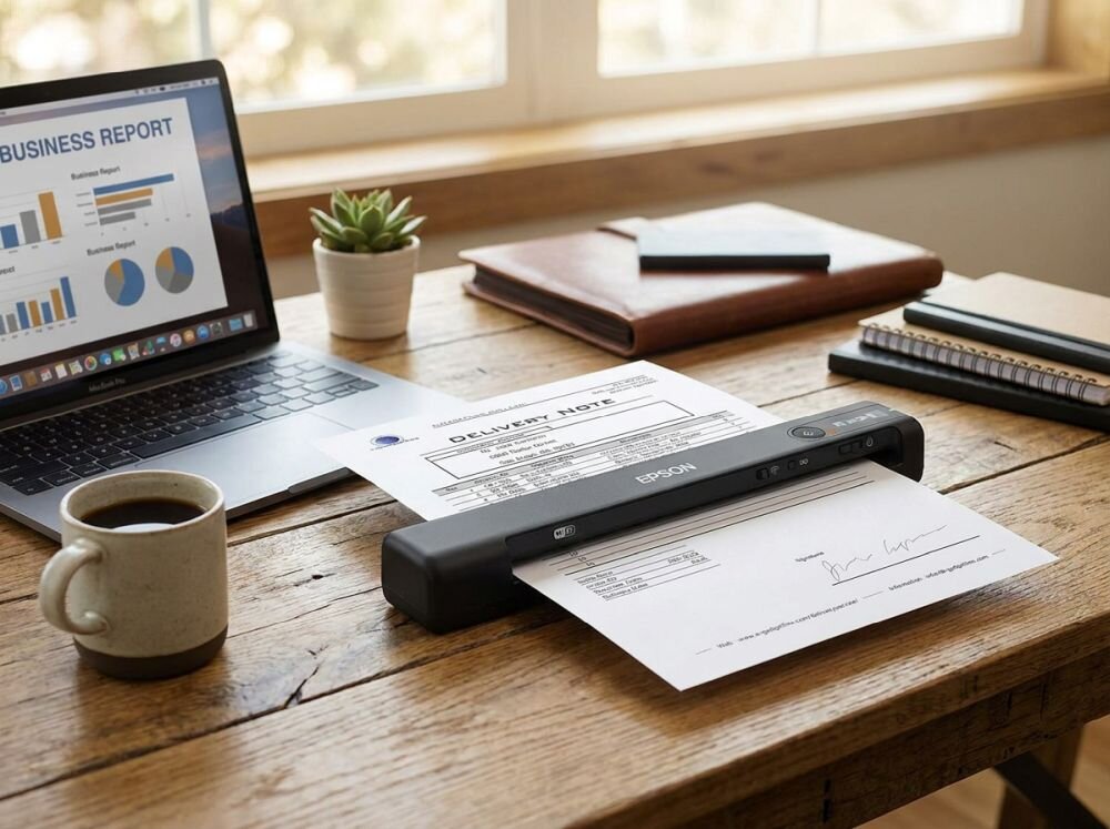 Skaner EPSON WorkForce ES-60W.