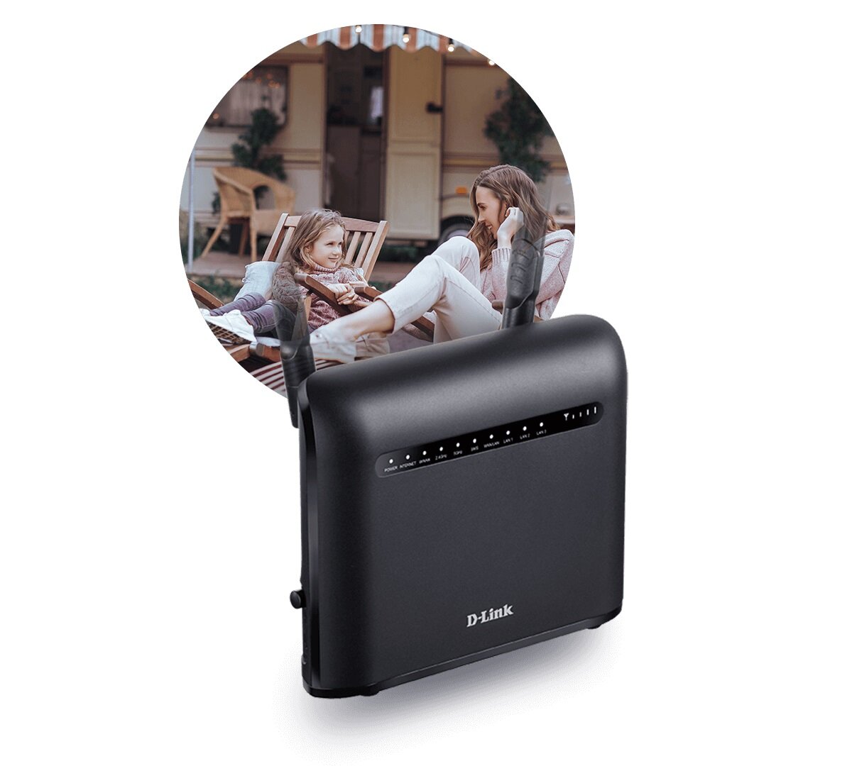 Router D-LINK DWR-953V2 - anteny zewnętrzne