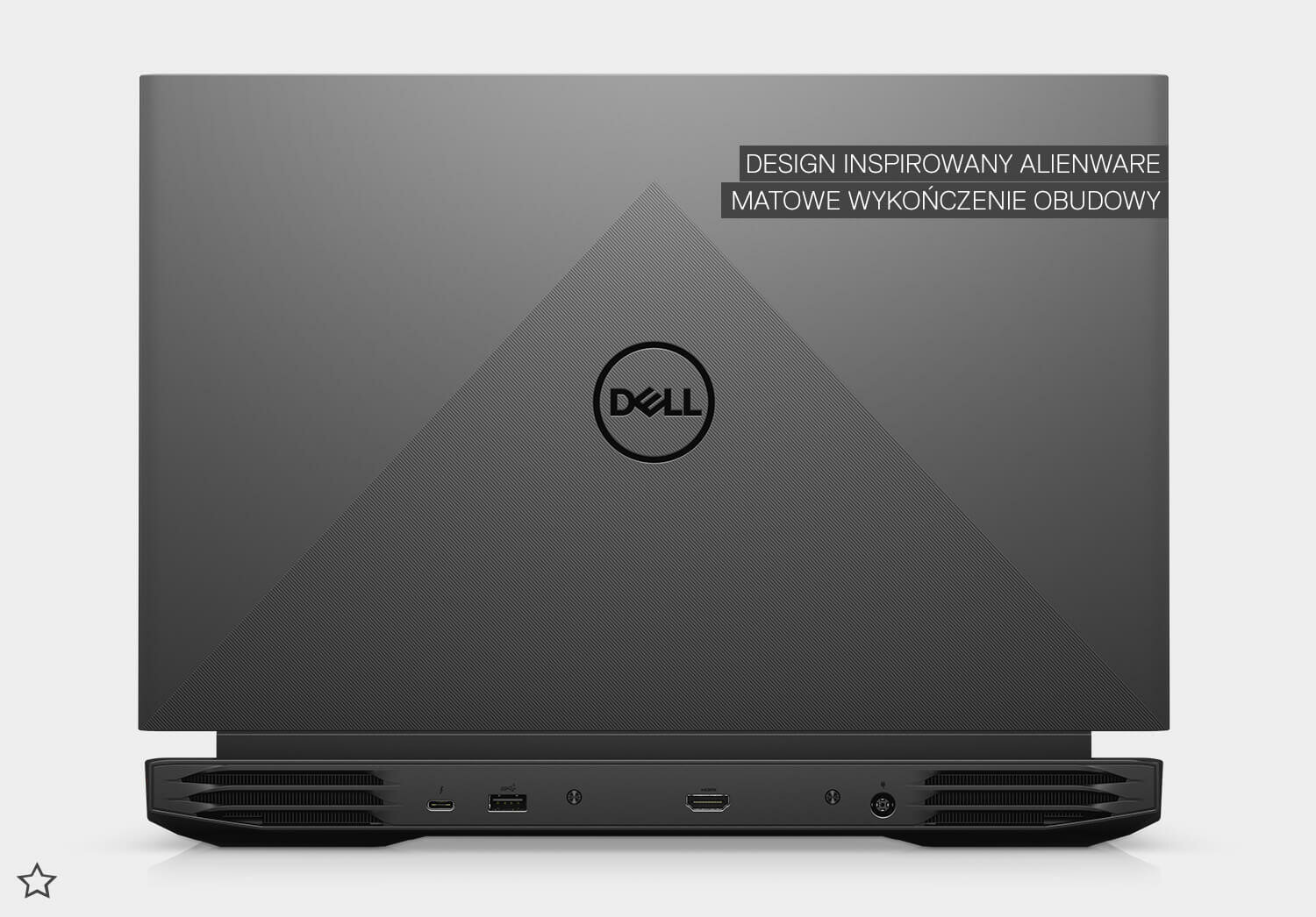 Laptop DELL G15 5511 - Ergonomiczna i wytrzymała obudowa