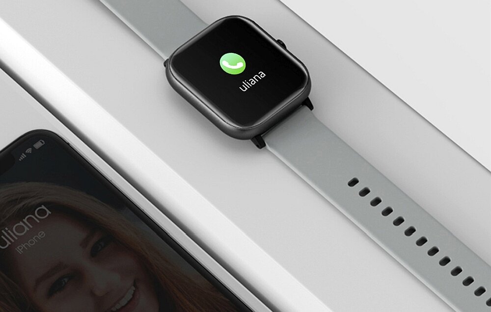 Smartwatch COLMI P8 SE  ekran bateria pomiar czujniki zdrowie sport tryby aplikacje łączność 