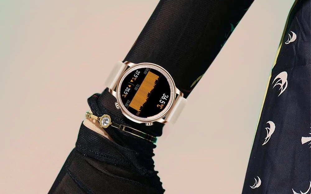 Smartwatch COLMI V23 Pro ekran bateria sport zdrowie pojemność rozdzielczość aplikacja smartfon pasek 