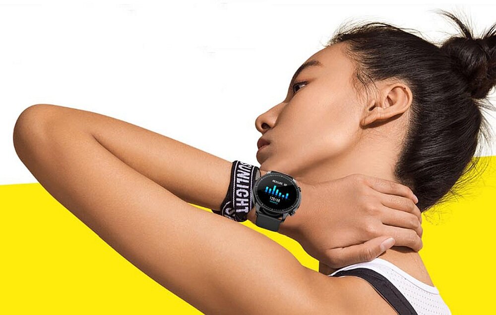 Smartwatch COLMI V23 Pro ekran bateria sport zdrowie pojemność rozdzielczość aplikacja smartfon pasek 