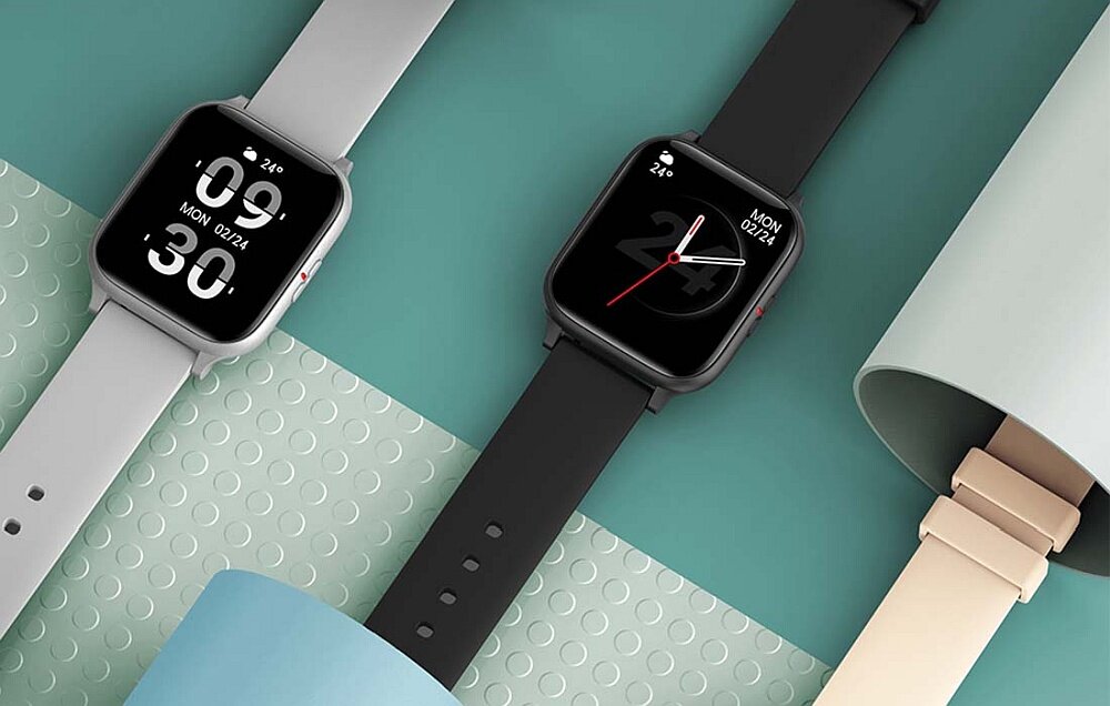 Smartwatch COLMI P8 Mix  ekran bateria pomiar czujniki zdrowie sport tryby aplikacje łączność 