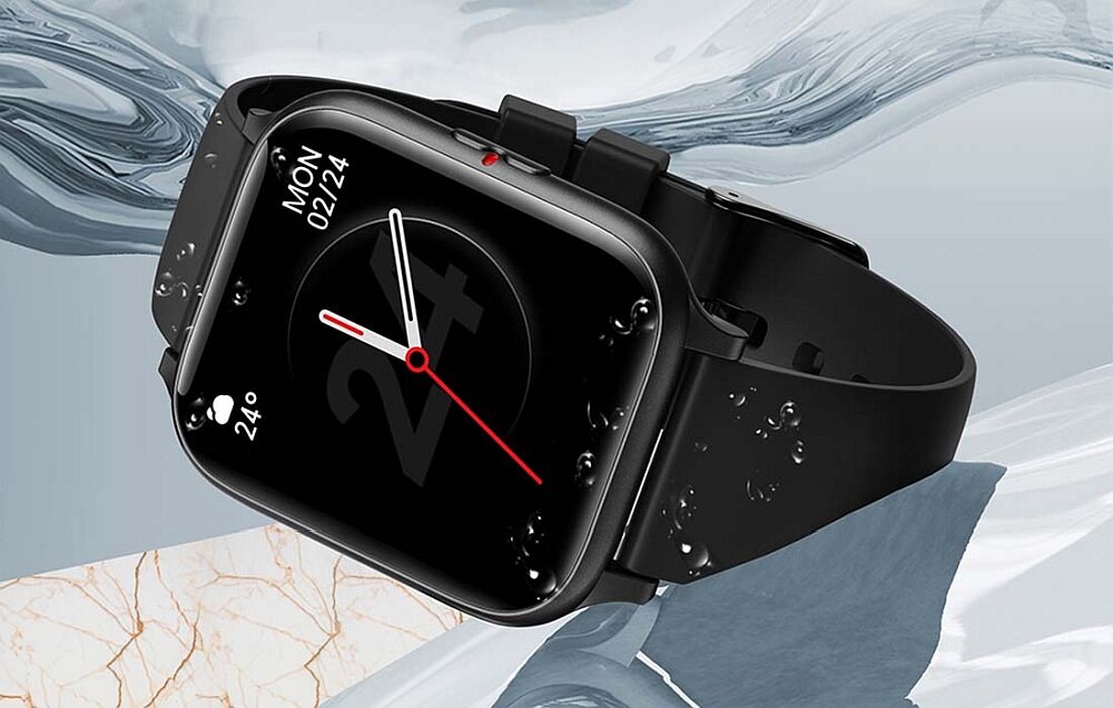 Smartwatch COLMI P8 Mix  ekran bateria pomiar czujniki zdrowie sport tryby aplikacje łączność 