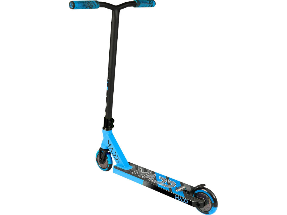 Hulajnoga wyczynowa MADD GEAR Kick Pro Niebiesko-czarny hamulec nożny kompozytowy typu MGP Composite