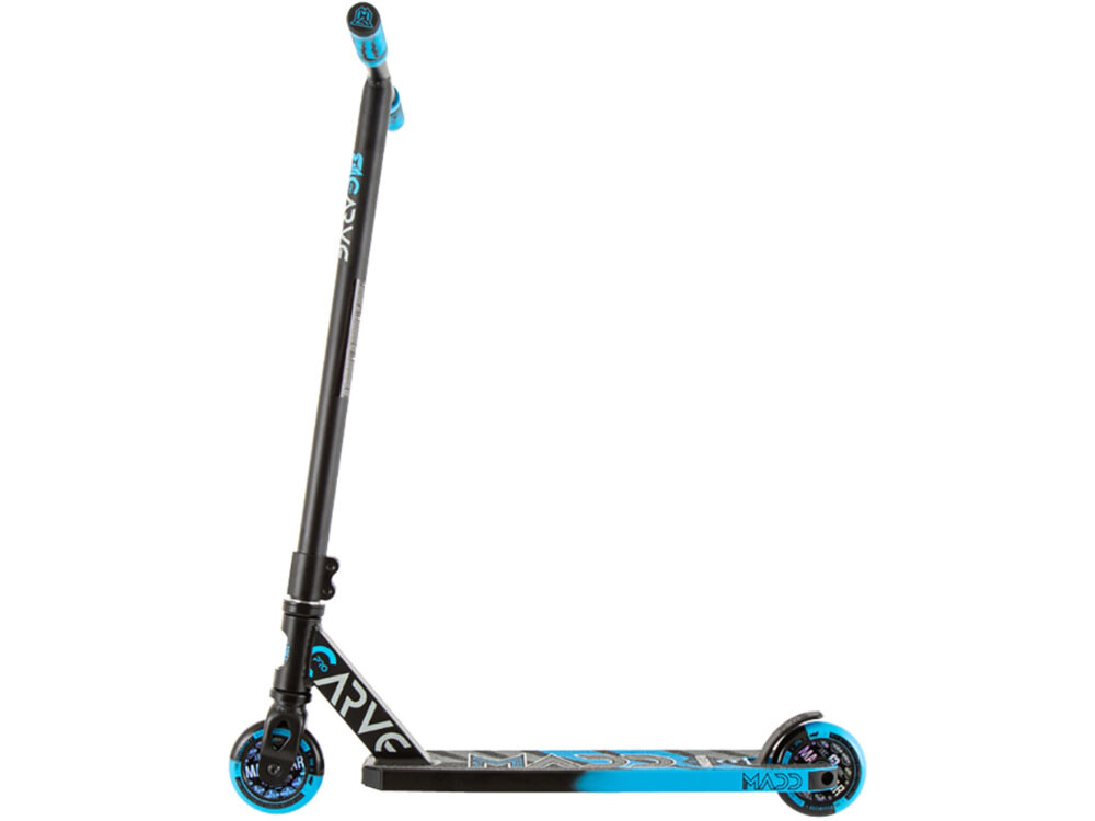 Hulajnoga wyczynowa MADD GEAR Carve Pro-X Czarno-niebieski hamulec kompozytowy V2