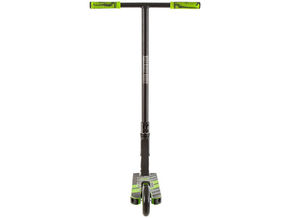 Hulajnoga wyczynowa MADD GEAR Carve Pro-X Czarno-zielony dla dzieci od 6 roku życia maksymalne obciążenie do 100 kg konstrukcja z wysokiej jakości aluminium waga 3,3 kg