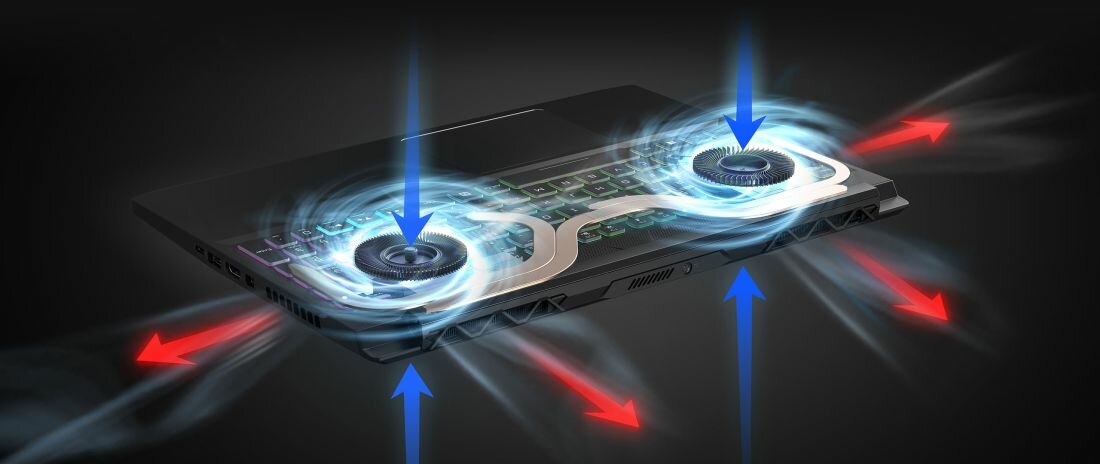 Laptop ACER Predator Triton 300 - AeroBlade 3D