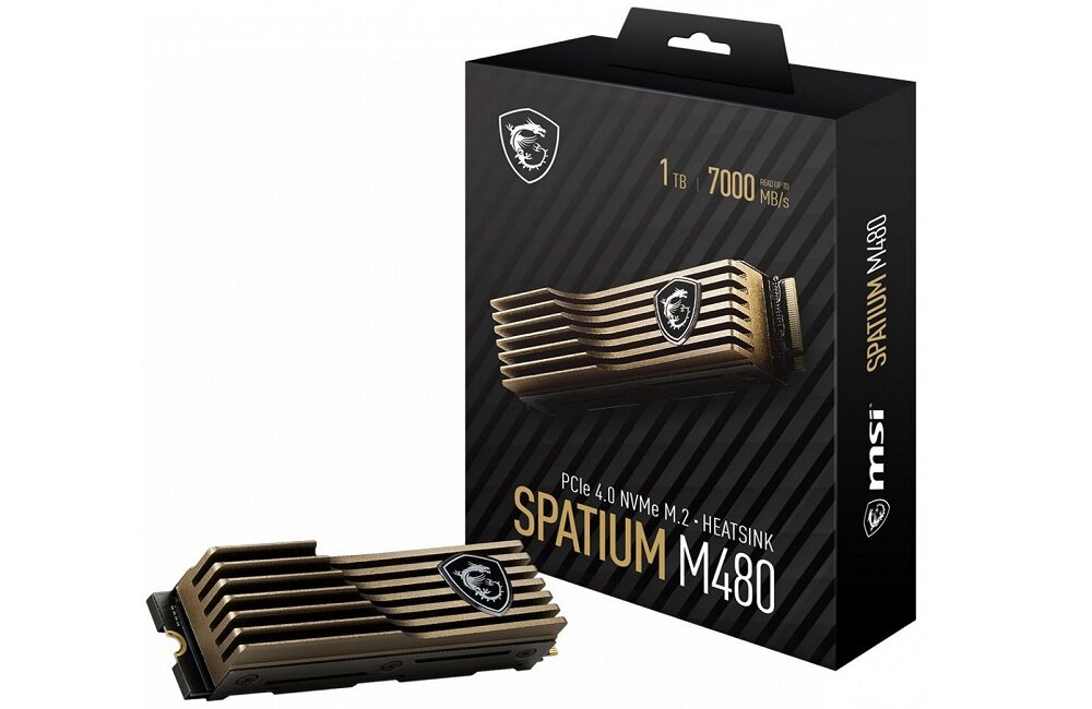 Dysk MSI Spatium M480 1TB SSD HS Lekkość jest w cenie