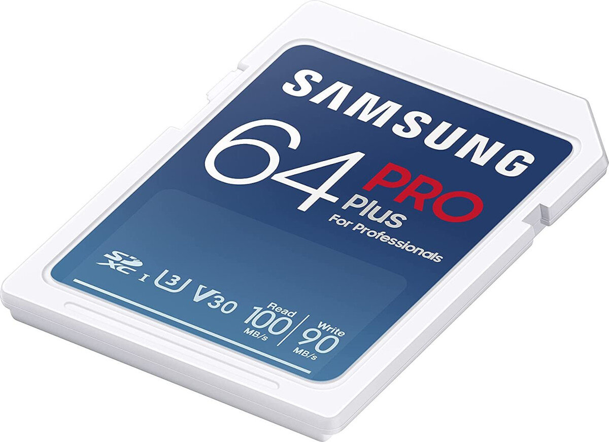 Karta pamieci SAMSUNG Pro Plus SDXC 64GB swietne parametry pracy