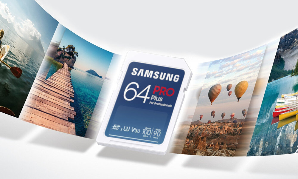 Karta pamieci SAMSUNG Pro Plus SDXC 64GB wysoka klasa szybkosci