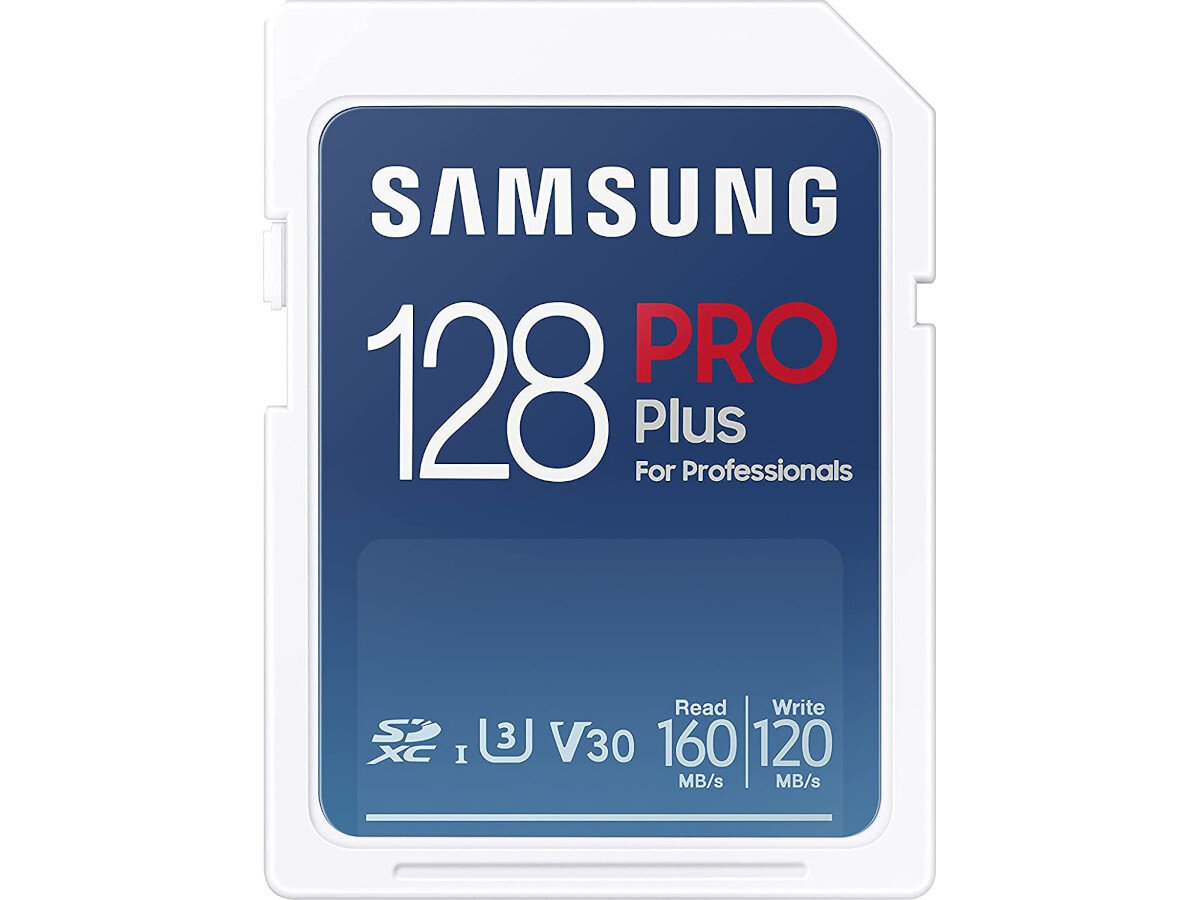 Karta pamieci SAMSUNG Pro Plus SDXC 128GB swietna pojemnosc
