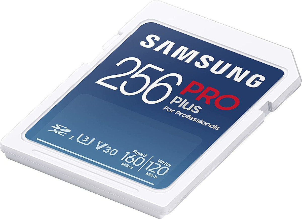 Karta pamieci SAMSUNG Pro Plus SDXC 256GB swietne parametry pracy