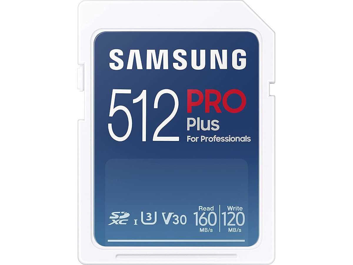 Karta pamieci SAMSUNG Pro Plus SDXC 512GB swietna pojemnosc