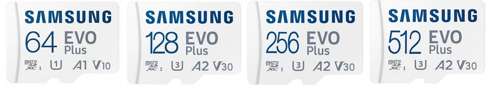 Karta pamięci SAMSUNG Evo Plus microSDXC aparaty zapis odczyt pojemność smartfon kamera