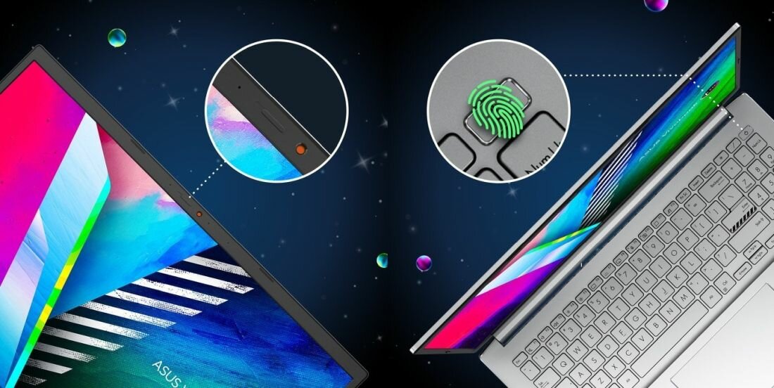 Laptop ASUS Vivobook Pro M3500 - Windows Hello 