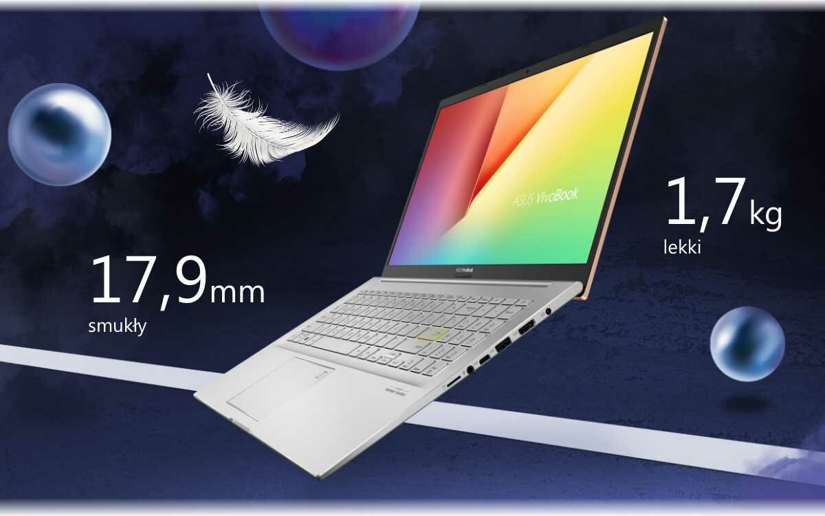 Laptop ASUS VivoBook K513EA - Superlekki