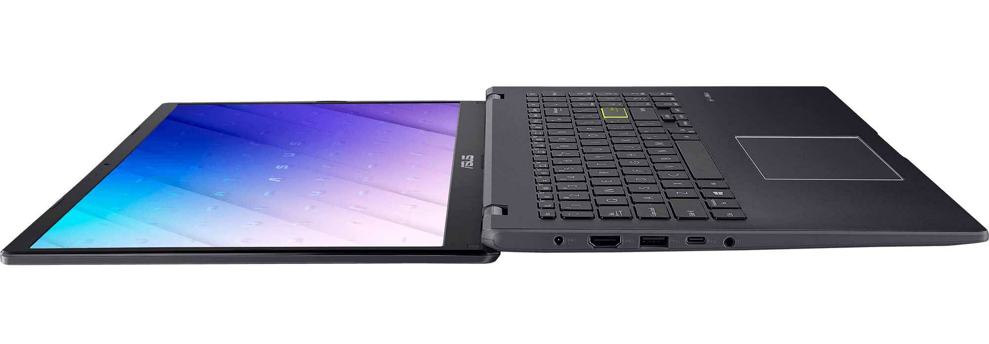 Laptop ASUS E510 15.6 Celeron N4500 4GB SSD 128GB Windows 11 Home S wyświetlacz kąt