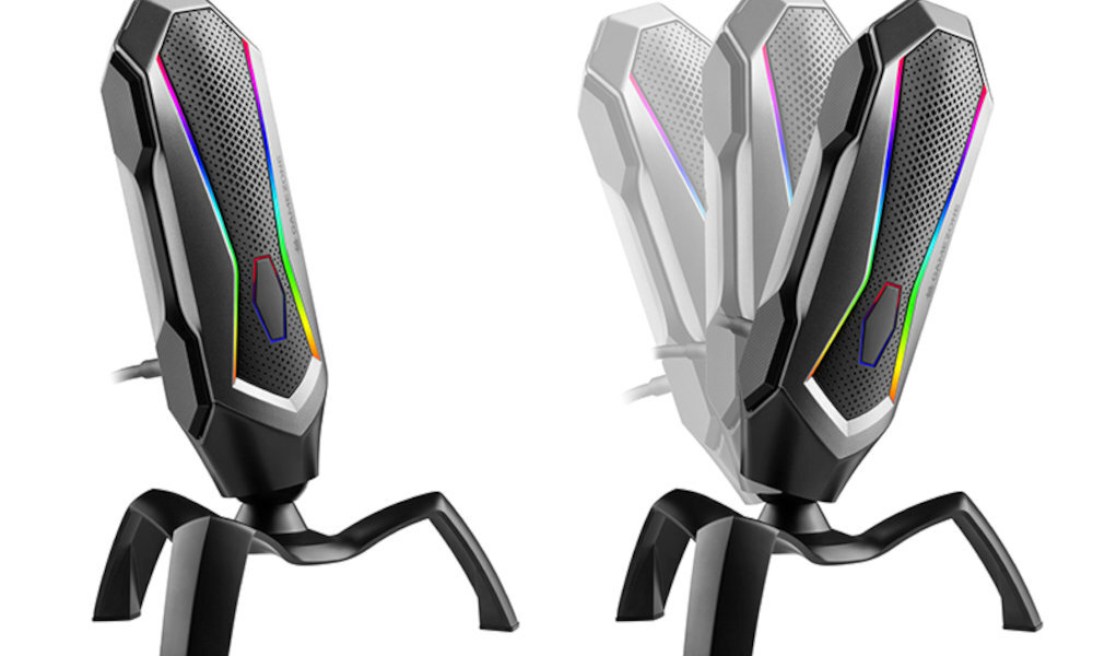 Mikrofon TRACER Spider RGB Efektowny i stabilny