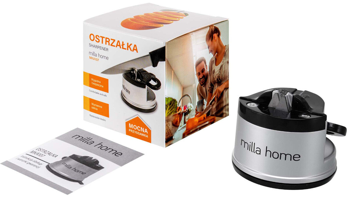 Ostrzałka MILLA HOME MKA107 zawartosc opakowania