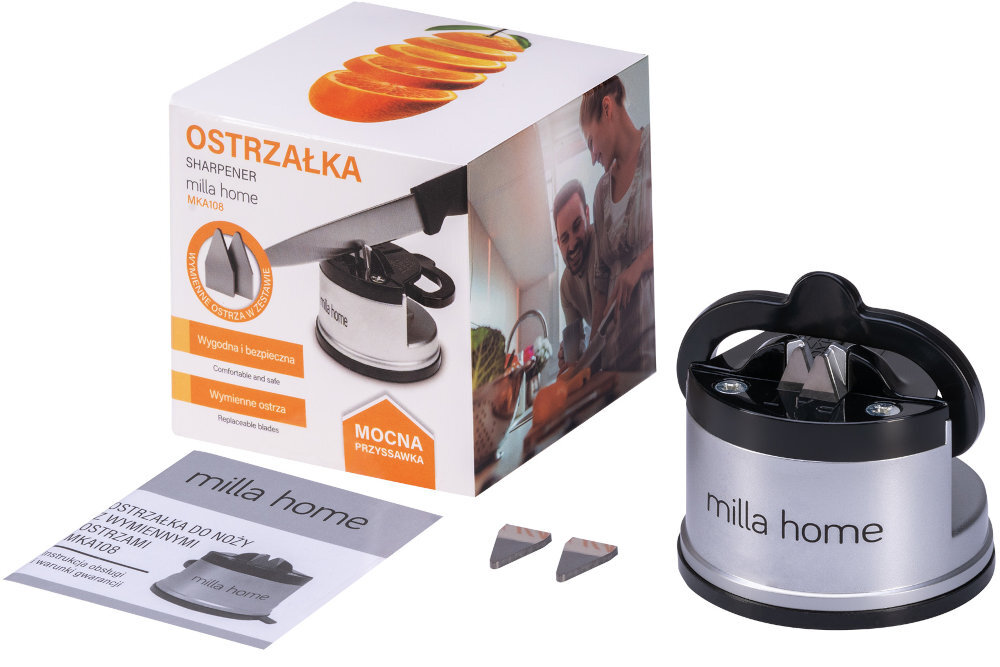 Ostrzałka MILLA HOME MKA108 zawartosc opakowania