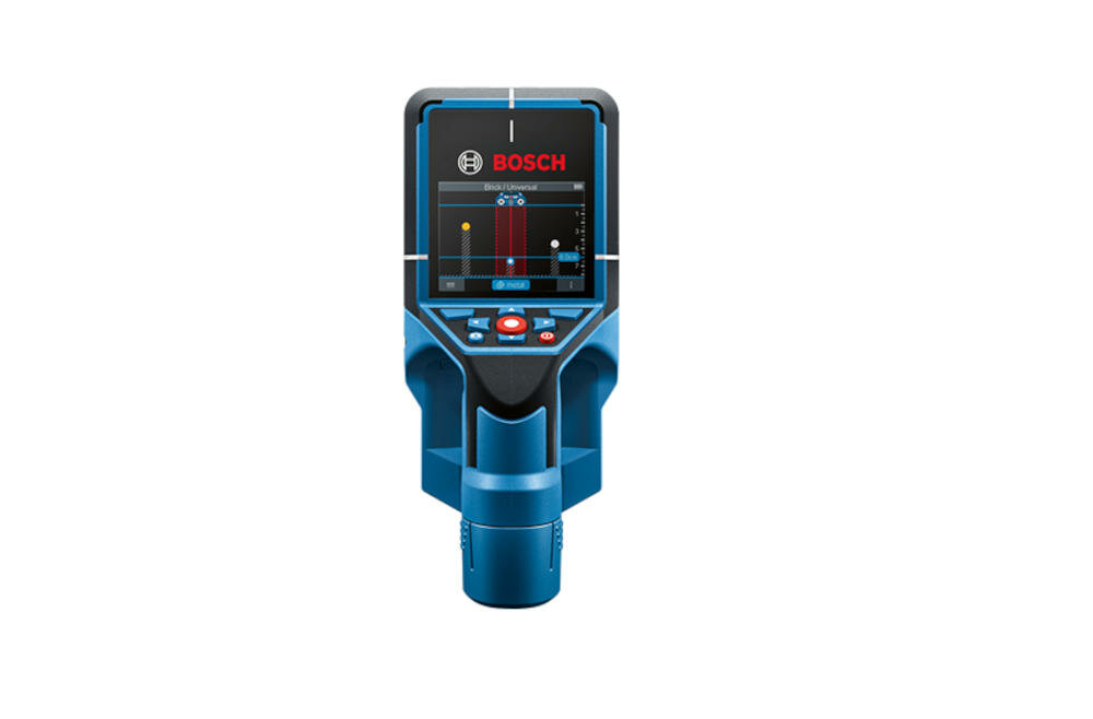 BOSCH D-tect 200 C detektor innowacyjna technologia radarowa zrzut ekranu łączność aplikacja dokumentowanie znajdowanie rury tworzywo sztuczne kable konstrukcje przewody