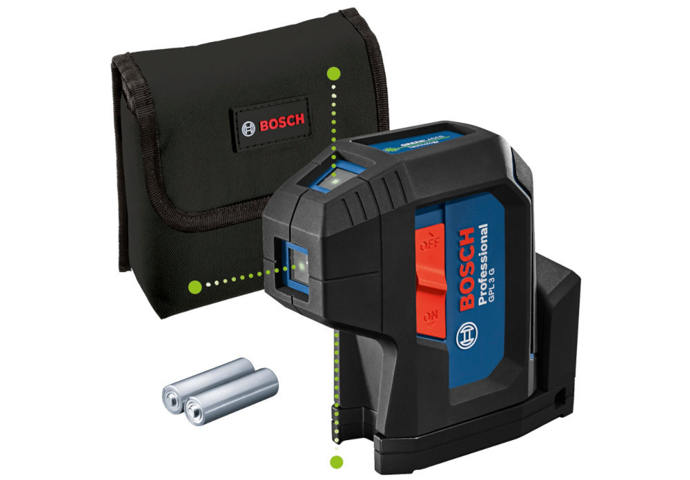 Laser punktowy BOSCH Professional GPL 3 G wyposazenie