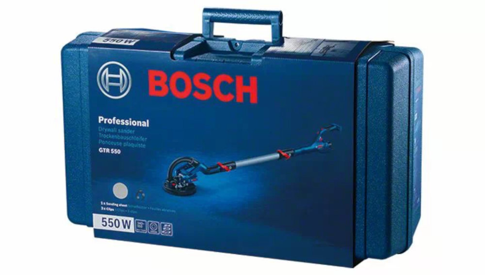 SZLIFIERKA BOSCH GTR 550 bogate wyposazenie w walizce