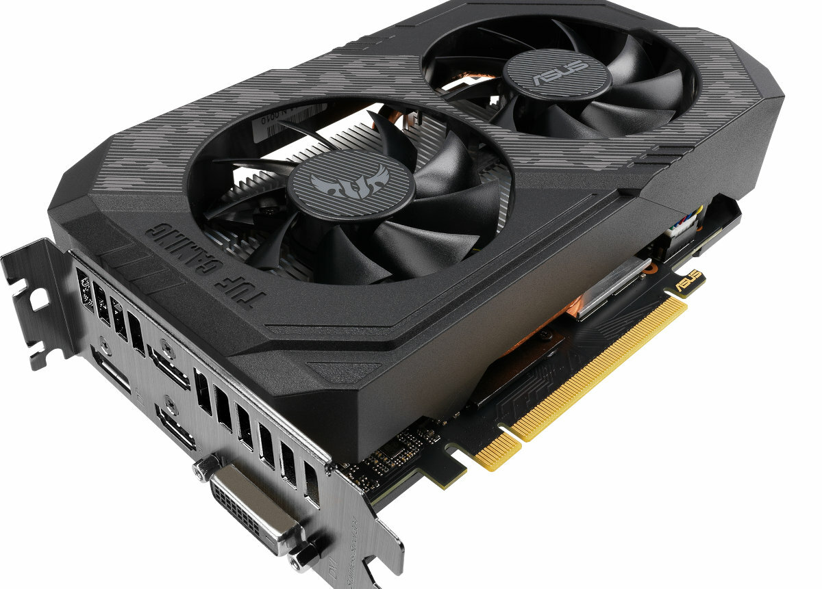 Karta graficzna ASUS Tuf Gaming GeForce GTX1660 wentylatory