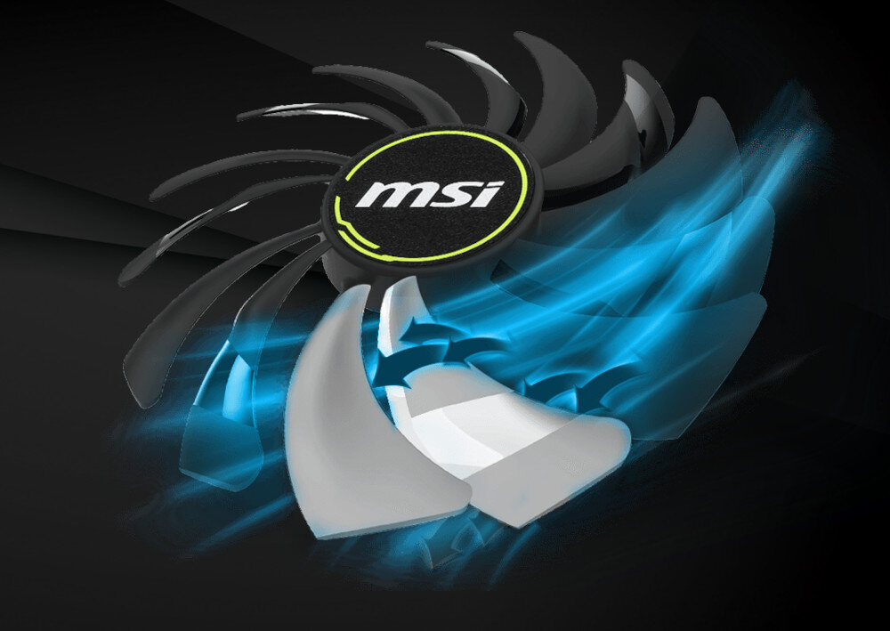 Karta graficzna MSI GeForce GTX 1660 Super Ventus XS 6GB chłodzenie wentylatory głośność temperatura