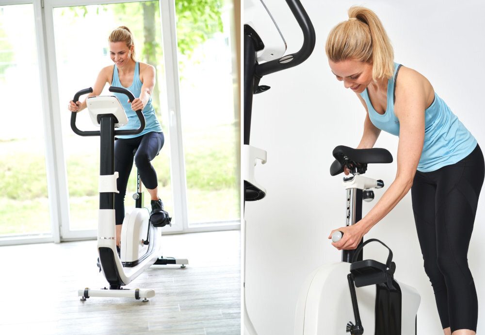 Rower indukcyjny HORIZON FITNESS Comfort 8.1 Viewfit komfort wygoda bezpieczeństwo siodełko kierownica