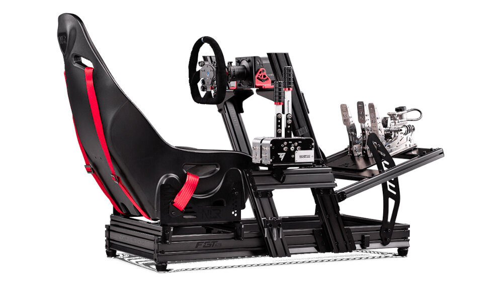 Kokpit NEXT LEVEL RACING F-GT Elite Front & Side Mount NLR-E003 wysoka klasa komponenty regulacja wrażenie