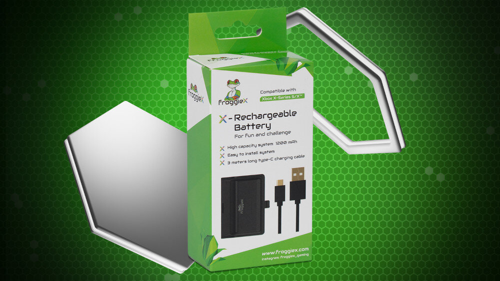 Akumulator FROGGIEX FX-XS-B1-B do Xbox - zestaw