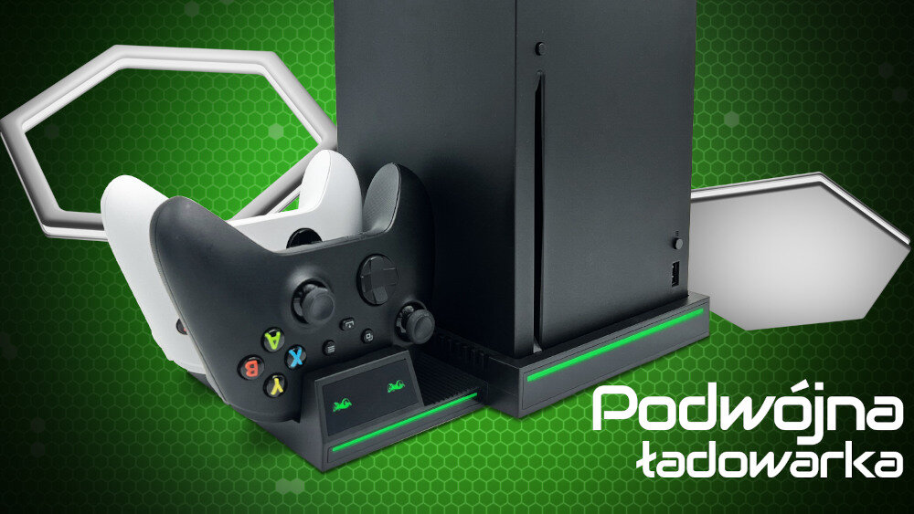 Podstawka chłodząca FROGGIEX FX-XS-C1-B do Xbox Series X - funkcjonalność