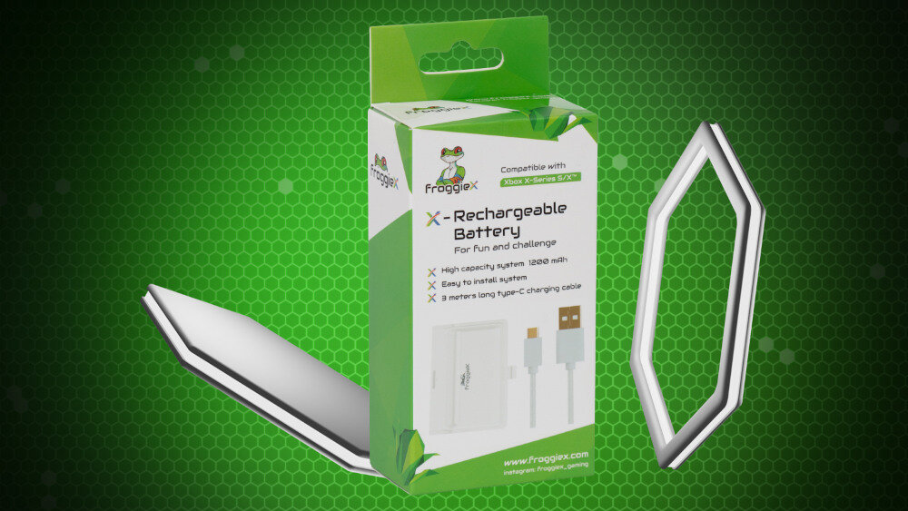 Akumulator FROGGIEX FX-XS-B1-B do Xbox - zestaw
