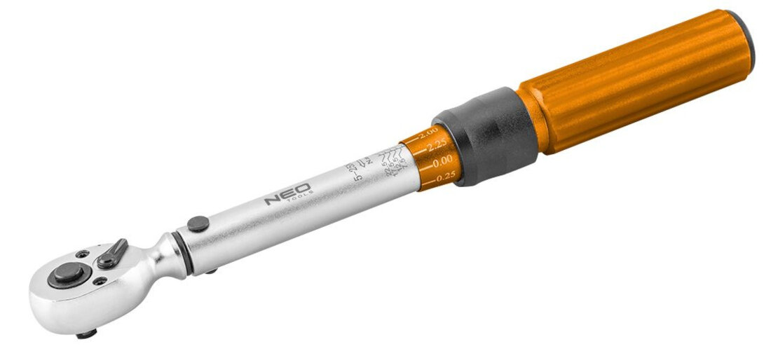 Klucz dynamometryczny NEO 08-821 precyzyjne ustawienie dokładność precyzja mechanizm regulacja gwinty