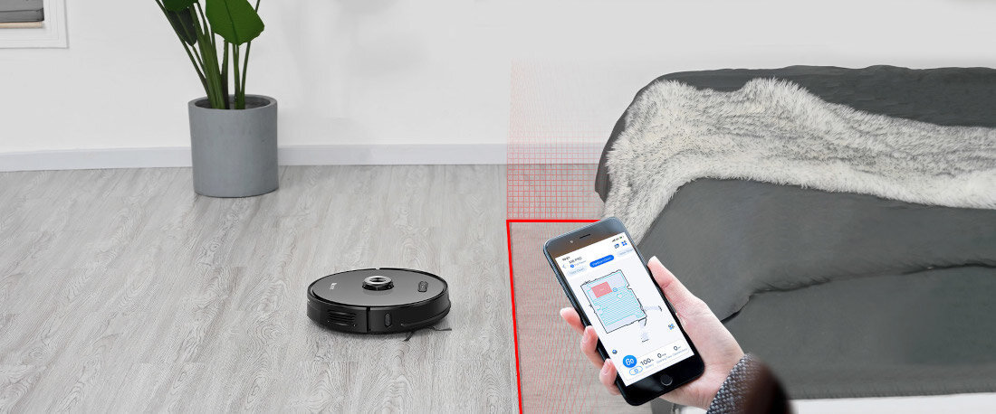 Robot sprzatajacy PROSCENIC M8 Pro mozliwosc sterowania glosowego