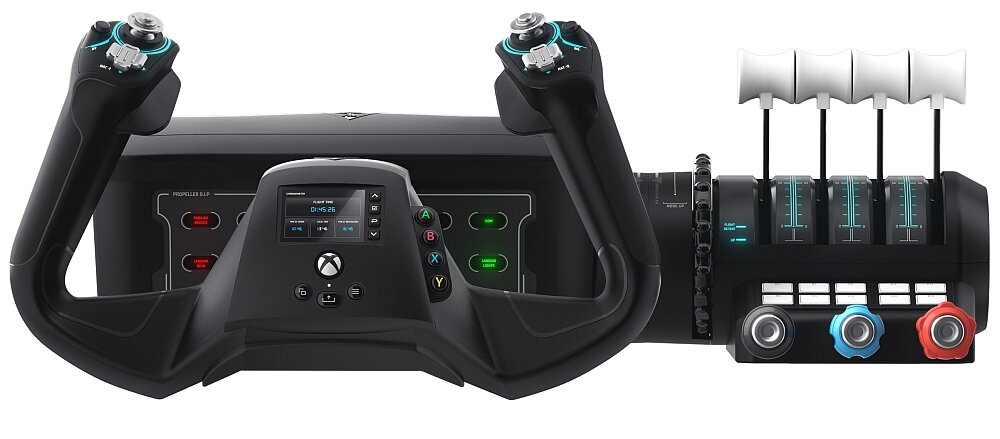 Wolant TURTLE BEACH VelocityOne Flight xbox pc granie samolot sterowanie kontroler kompatybilność symulator dźwignie drążki przyciski porty montaż