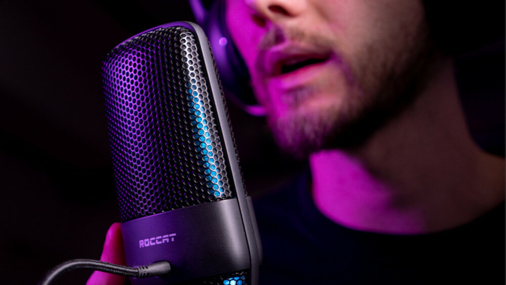 Mikrofon ROCCAT Torch Aimo RGB - wygoda