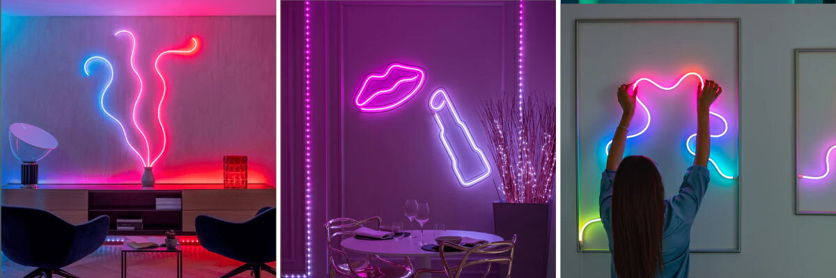 Taśma LED TWINKLY Flex 2 m Wi-Fi/Bluetooth aplikacja twinkly fx wizard