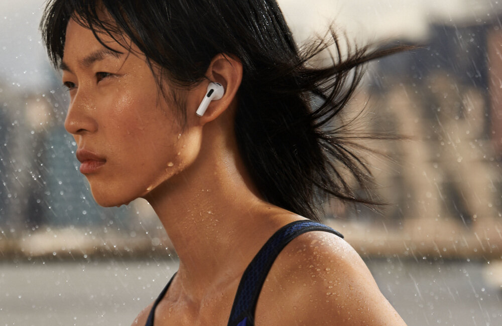Słuchawki AIRPODS 3 APPLE odporność woda